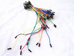 Breadboard jumper wire pack