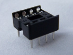 IC Socket 8 pin 7.62mm (0.3")