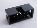 IDC Male connector (shrouded header), 10 pin