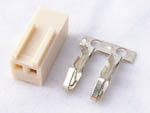 Polarized Header 2 Pin Female