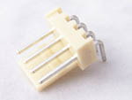 Polarized Header 4 Pin Male with right angle leads