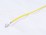 20cm lead for polarised header - Yellow