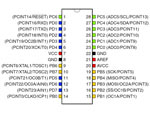 ATMEGA328-PU Atmel 8 Bit 32K AVR Microcontroller