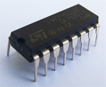 HCF4511BEY - BCD-to-7 Segment Latch/Decoder/Driver