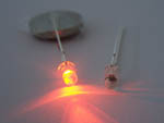 LED waterclear Orange 3mm