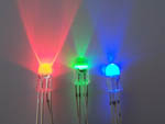 LED waterclear Red/Green/Blue (RGB) 5mm common cathode