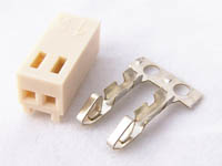 Polarized Header 2 Pin Female