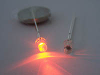 LED waterclear Orange 3mm